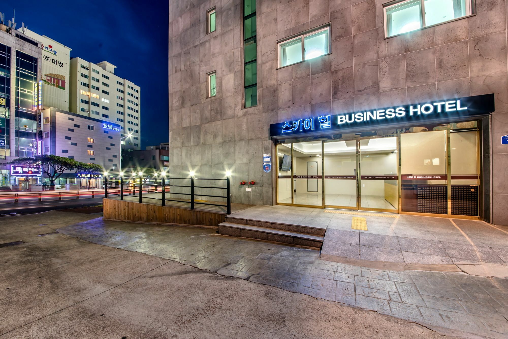 Jeju Sky Hill Business Hotel Exterior photo